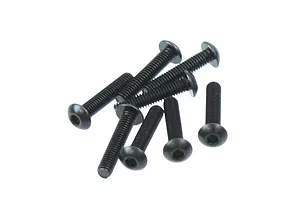 Traxxas 2.2/3.0" Off Road Tyres on Satin Chrome/Red Rims - Glued Wheels 2Pcs