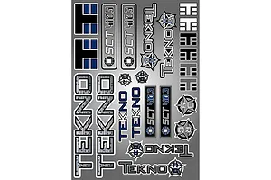 GORGON Painted Decaled Trimmed Body Set Pink/Black