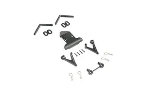 1/18 Menace F/R Street Tires MTD 12mm Black Raid (4): Granite GROM