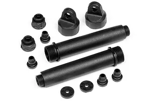 Axial 1.9 Black Rhino Primm Wheels, 12mm Hex, Black, 2pcs