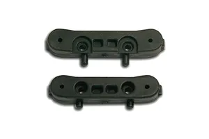Traxxas 2.2/3.0" Off Road Tyres on Satin Chrome/Red Rims - Glued Wheels 2Pcs