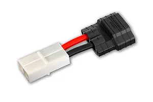 Traxxas 2.2/3.0" Off Road Tyres on Satin Chrome/Red Rims - Glued Wheels 2Pcs
