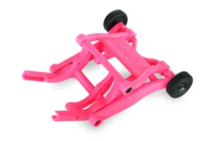 Wheelie bar, assembled (pink) (fits Slash, Bandit, Rustler®, Stampede® series)