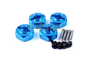 Axial 1.9 Black Rhino Primm Wheels, 12mm Hex, Black, 2pcs