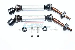 Traxxas-Slash 4X4 1:10 Steel+Aluminium Rear CVD Drive Shaft With 12mmx6mm Wheel Hex - 1Pair Set