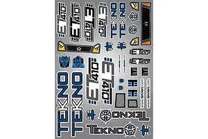 1/18 Menace F/R Street Tires MTD 12mm Black Raid (4): Granite GROM