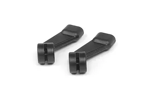Axial 1.9 Black Rhino Primm Wheels, 12mm Hex, Black, 2pcs