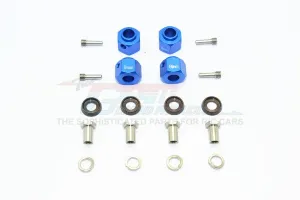 ALUMINUM HEX ADAPTERS 9MM THICK-20PC SET TRX4010/9MM - BLUE