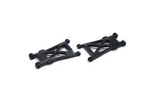 Traxxas 2.2/3.0" Off Road Tyres on Satin Chrome/Red Rims - Glued Wheels 2Pcs