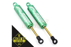 90mm Desert Lizard Two Stage Internal Spring Damper Pair Green For 1/10 Crawler G6 Certified