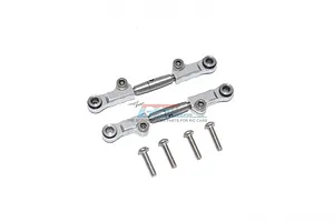 Caster blocks (c-hubs), extreme heavy duty, gray (left &amp; right)/ 3x26mm hinge pins (2)/ 3x15mm BCS (2) (for use with #9182 upgrade kit)