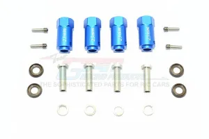 ALUMINUM HEX ADAPTERS 23MM THICK-20PC SET TRX4010/23MM - BLUE