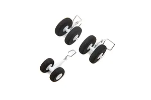 Axial 1.9 Black Rhino Primm Wheels, 12mm Hex, Black, 2pcs