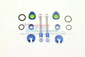 HPI 4.7/5.5" Baja 5B Rear Super Star Gunmetal Rims 2Pcs