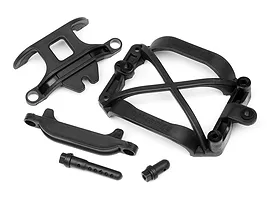 Axial 1.9 Black Rhino Primm Wheels, 12mm Hex, Black, 2pcs