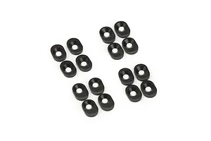 Axial 1.9 Black Rhino Primm Wheels, 12mm Hex, Black, 2pcs