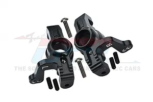 ALUMINUM FRONT KNUCKLE ARMS-8PC SET LU4021 - BLACK