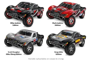 Slash (5805) with TQ™ radio, XL-5 Waterproof Electronic Speed Control and ProGraphix® painted body (released 2008)