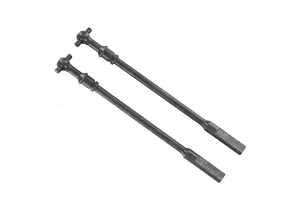 Traxxas 2.2/3.0" Off Road Tyres on Satin Chrome/Red Rims - Glued Wheels 2Pcs