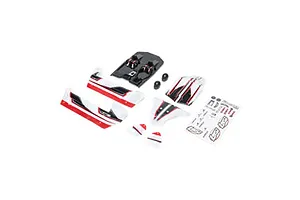 Traxxas 2.2/3.0" Off Road Tyres on Satin Chrome/Red Rims - Glued Wheels 2Pcs
