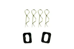 Traxxas 2.2/3.0" Off Road Tyres on Satin Chrome/Red Rims - Glued Wheels 2Pcs
