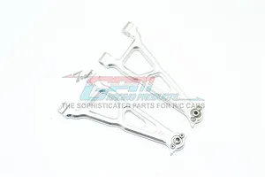ALUMINUM FRONT UPPER SUSPENSION ARM -2PC SET BR054 - SILVER