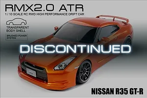 RMX 2.0 ATR Brushless Nissan R35 GT-R - Clear w/ LSD X Gyro