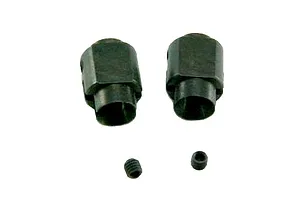 Axial 1.9 Black Rhino Primm Wheels, 12mm Hex, Black, 2pcs