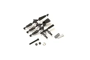 Axial 1.9 Black Rhino Primm Wheels, 12mm Hex, Black, 2pcs