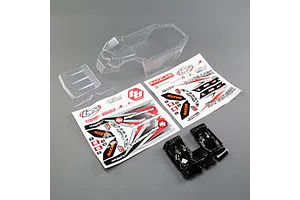 1/18 Menace F/R Street Tires MTD 12mm Black Raid (4): Granite GROM