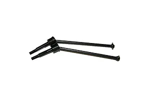 Traxxas 2.2/3.0" Off Road Tyres on Satin Chrome/Red Rims - Glued Wheels 2Pcs