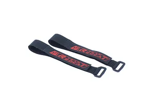 Traxxas 2.2/3.0" Off Road Tyres on Satin Chrome/Red Rims - Glued Wheels 2Pcs