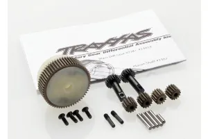 Planetary gear differential with steel ring gear (complete) (fits Bandit, Stampede®, Rustler®)