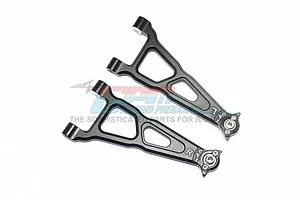 ALUMINUM FRONT UPPER SUSPENSION ARM -2PC SET BR054 - BLACK