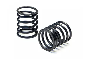 Traxxas 2.2/3.0" Off Road Tyres on Satin Chrome/Red Rims - Glued Wheels 2Pcs