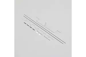 1/18 Menace F/R Street Tires MTD 12mm Black Raid (4): Granite GROM
