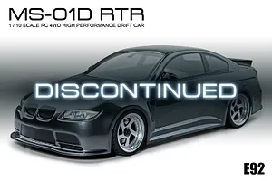 MS-01D RTR E92 Brushed - Grey