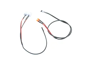 Traxxas 2.2/3.0" Off Road Tyres on Satin Chrome/Red Rims - Glued Wheels 2Pcs