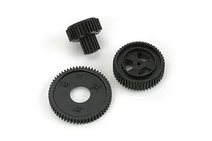 Traxxas 2.2/3.0" Off Road Tyres on Satin Chrome/Red Rims - Glued Wheels 2Pcs