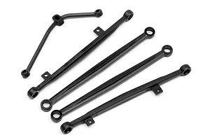 Traxxas 2.2/3.0" Off Road Tyres on Satin Chrome/Red Rims - Glued Wheels 2Pcs