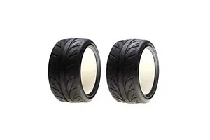 Camber links, front (TUBES charcoal gray-anodized, 7075-T6 aluminum, stronger than titanium) (2) (assembled with rod ends and hollow balls)/ aluminum wrench (1)