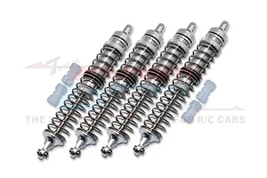 Caster blocks (c-hubs), extreme heavy duty, gray (left &amp; right)/ 3x26mm hinge pins (2)/ 3x15mm BCS (2) (for use with #9182 upgrade kit)