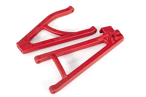 Traxxas 2.2/3.0" Off Road Tyres on Satin Chrome/Red Rims - Glued Wheels 2Pcs