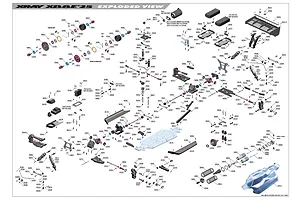 xray-アッパーアームXS新品-1台分 XRAY - スーパーラジコン
