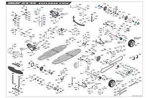 XRAY X4 オプションパーツ XRAY X4 Replacement Parts Cars & Trucks - AMain Hobbies
