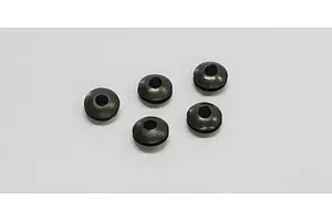 Traxxas 2.2/3.0" Off Road Tyres on Satin Chrome/Red Rims - Glued Wheels 2Pcs