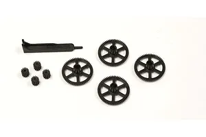 Shock caps, aluminum (gray-anodized), GTX shocks (4)/ spacers (8)