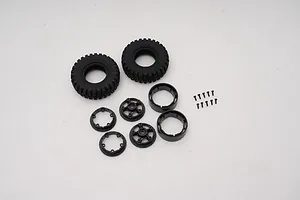 TC7.2 Outer Servo Mount, black aluminum