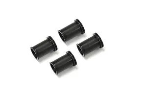 Traxxas 2.2/3.0" Off Road Tyres on Satin Chrome/Red Rims - Glued Wheels 2Pcs