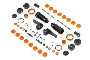 HPI Baja 5B/5SC/5T Gunmetal Front VVC/HD Aluminium Shocks 2Pcs